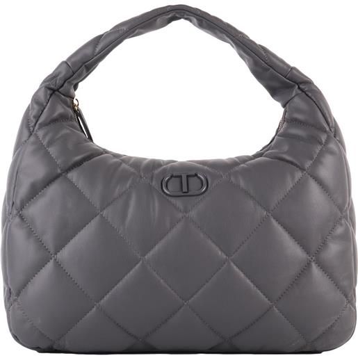 Twin Set borsa a spalla grigio