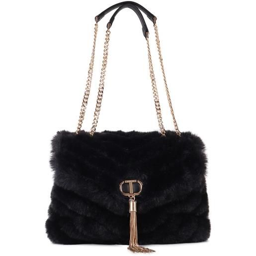 Twin Set borsa a spalla nero