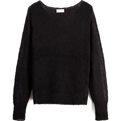 SCAGLIONE dnw115 boat neck boxy raglan seamless