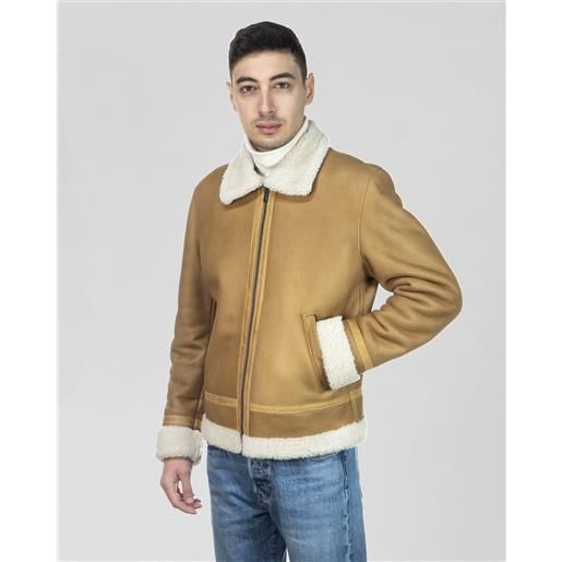 LeatherTrend.it franco - giacca uomo cuoio in vero montone shearling
