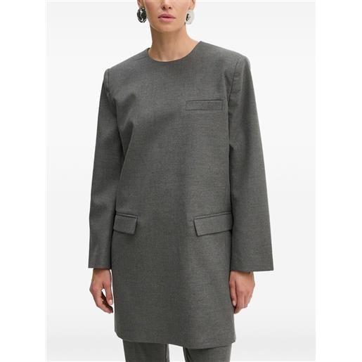 Gestuz abito con tasche - grigio