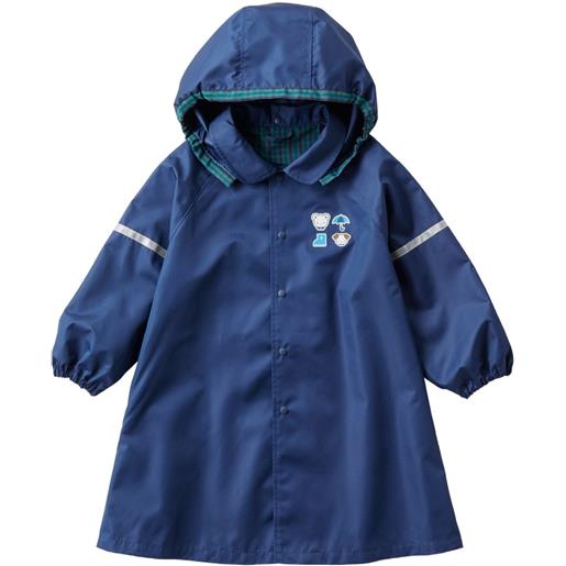 familiar impermeabile con cappuccio - blu