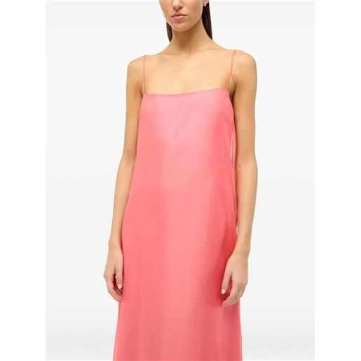 STAUD abito lungo delfina - rosa
