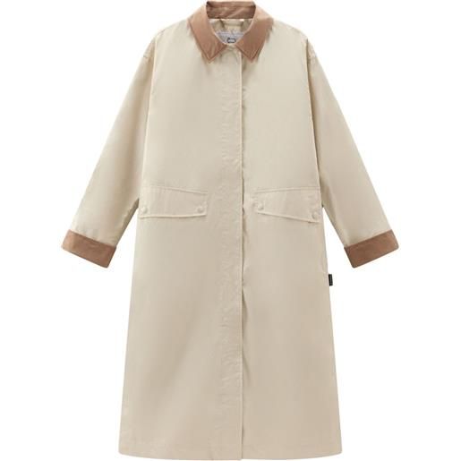 Woolrich cappotto monopetto - toni neutri