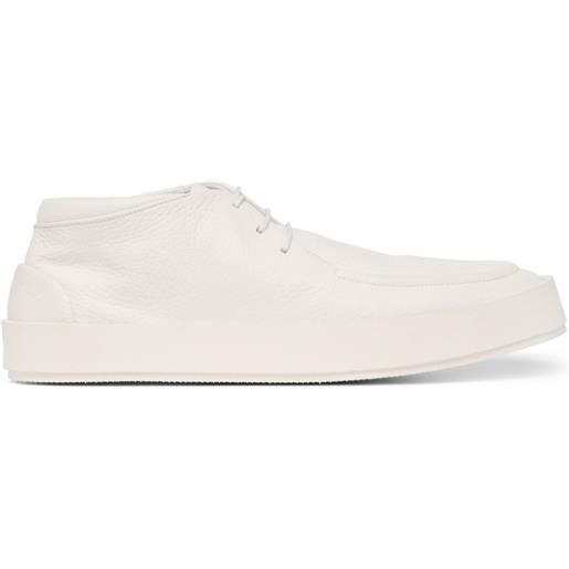 Marsèll derby stringate in pelle - bianco