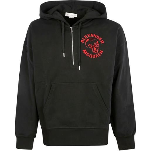 Alexander McQueen felpa con cappuccio - nero
