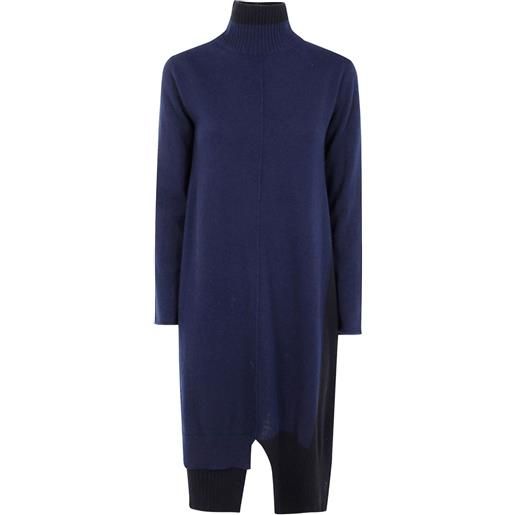 PierAntonioGaspari abito corto con design color-block - blu