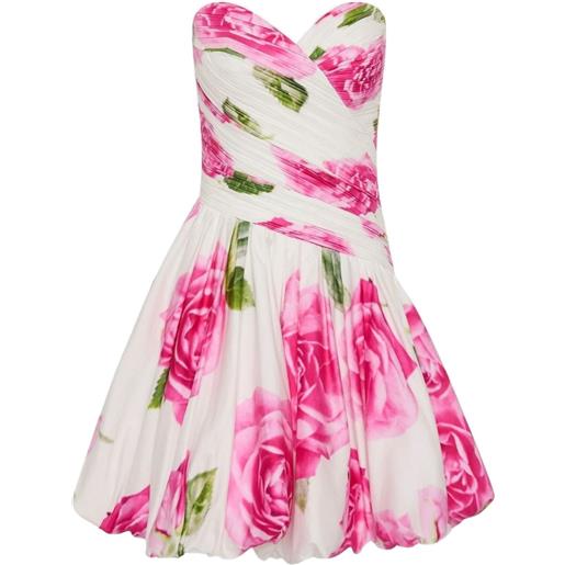 Aje abito corto olea senza spalline - bianco