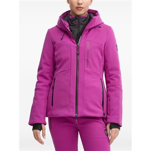 Ea7 Emporio Armani giacca con zip - rosa
