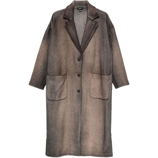 Avant Toi cappotto monopetto - marrone