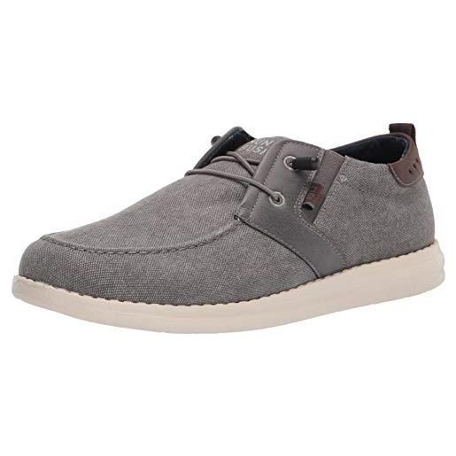 Festooning Scarpe Casual Uomo Oxford - Mocassini In Pelle Sintetica Con Lacci, Suola In Gomma Antiscivolo, Marrone Vintage