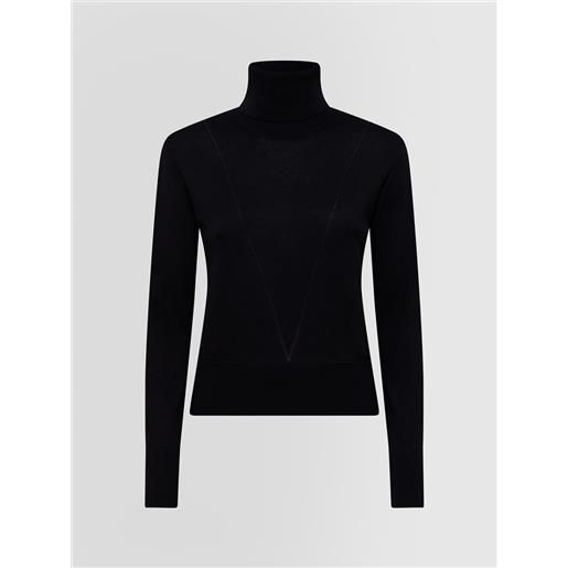 ALPHA STUDIO dolcevita in seta cashmere