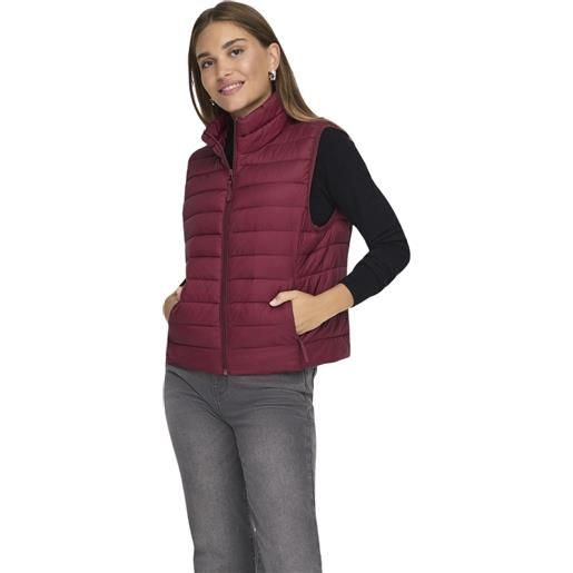 ONLY onltahia lw quilted waistcoat otw noos smanicato donna