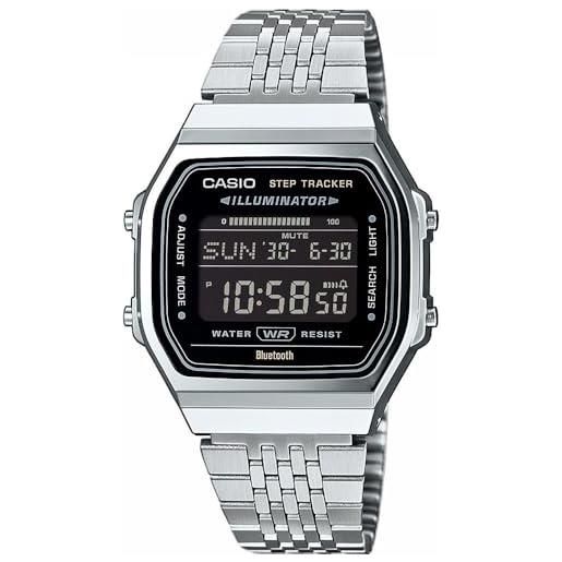 Casio unisex analogico quarzo orologio con cinturino in abl-100we-1bef, bracciale, bracciale