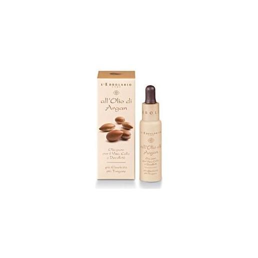 L'erbolario olio viso collo e decolleté all'olio di argan 28ml