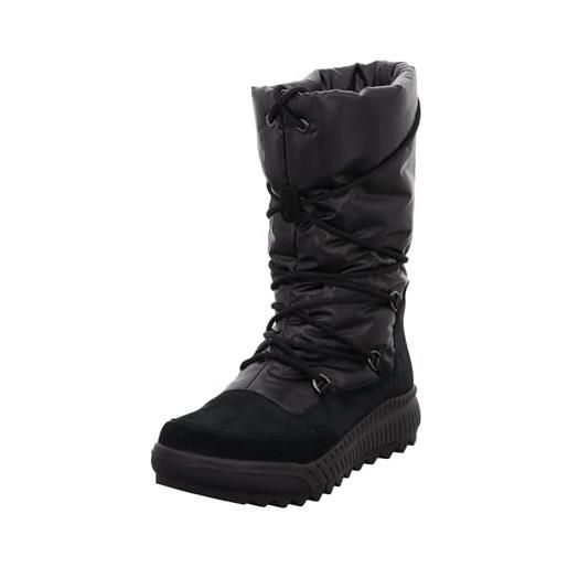 Legero tirano imbottitura calda in gore-tex, stivali da neve donna, nero 0000, 38 eu
