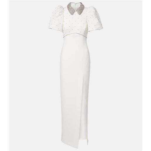 Rebecca Vallance bridal - abito lungo amery con decorazioni