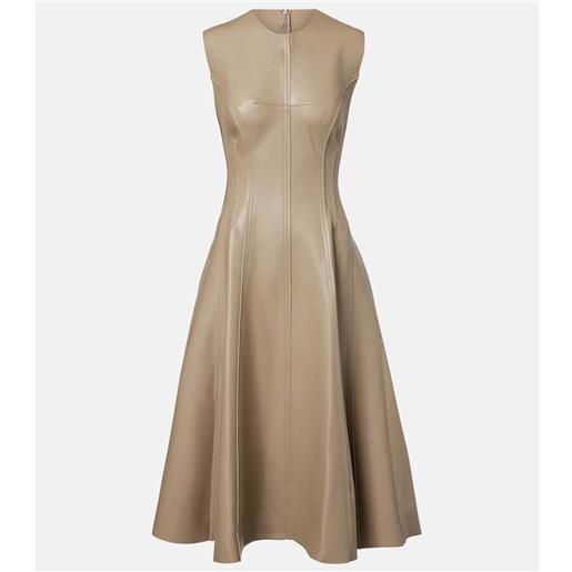 Norma Kamali abito midi grace