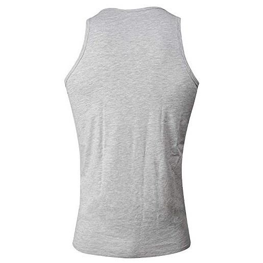 Fila fu5033 canottiera uomo, gigio, l