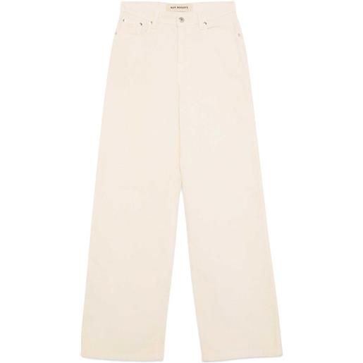 ROY ROGERS pantalone palazzo in velluto 500 righe marta donna