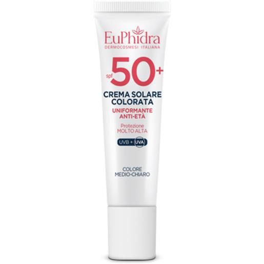 Euphidra kaleido crema colorata medio-chiaro viso spf50+ 30 ml