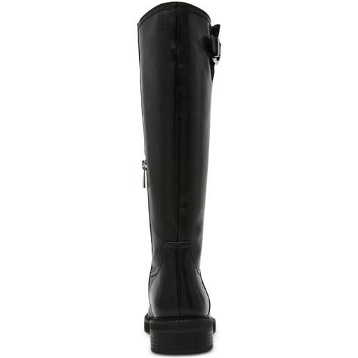 Steve Madden stivali in pelle con cinturino e tacco 3,5 cm