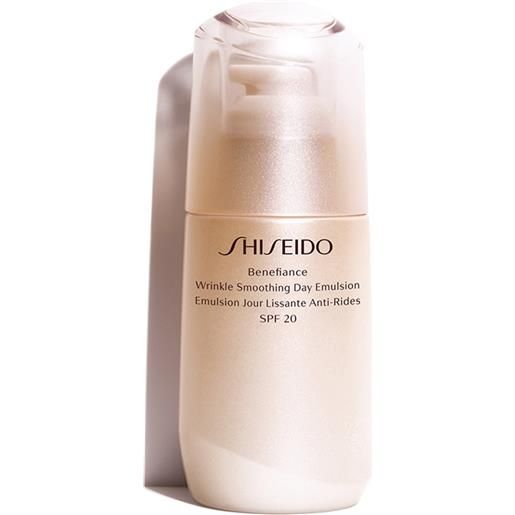 Shiseido benefiance wrinkle smoothing day emulsion spf20 75 ml emulsione giorno anti-age fluido