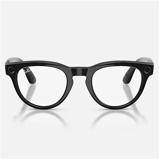 Ray-Ban occhiali da sole rw4013 601/1m headliner (gen 2) nero/trasparente verde grafite unisex fotocromatici