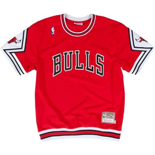 Mitchell & Ness t-shirt nba authentic "chicago bulls 87-88" - rosso