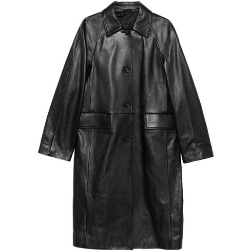 TOTEME cappotto con maniche raglan - nero