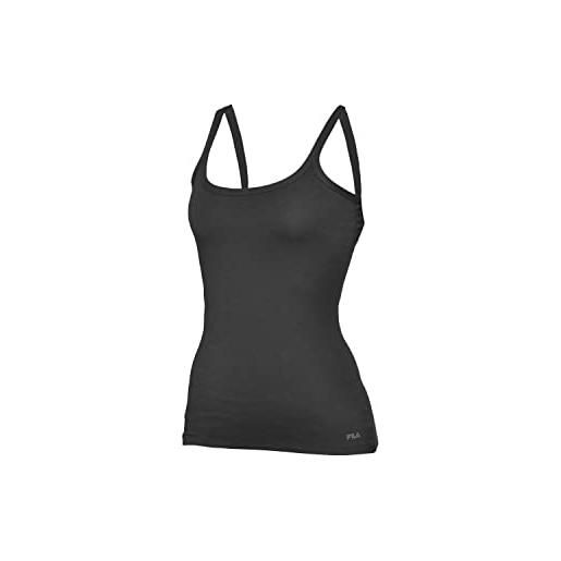Fila fu6060, canotta donna, nero, l