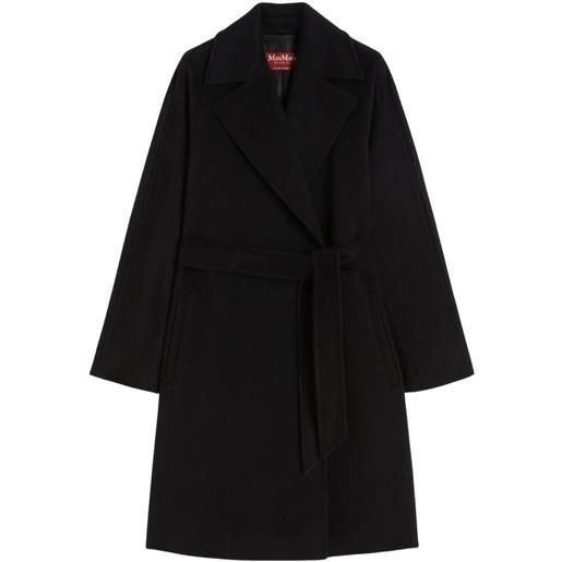 MaxMara Studio max mara studio cappotto donna dravenna nero 42,44,46