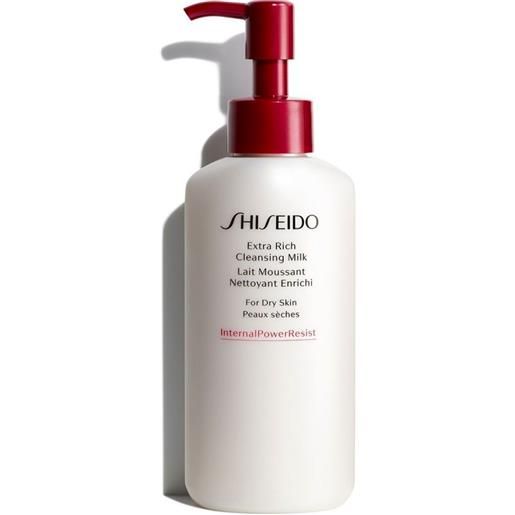 Shiseido extra rich cleansing milk detergente viso 125ml