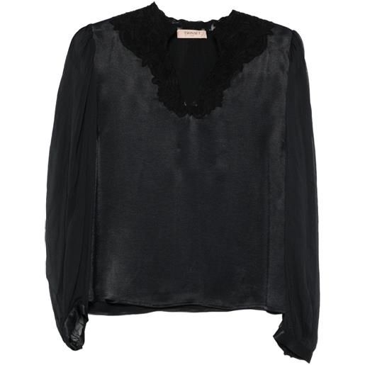 TWINSET blusa - nero