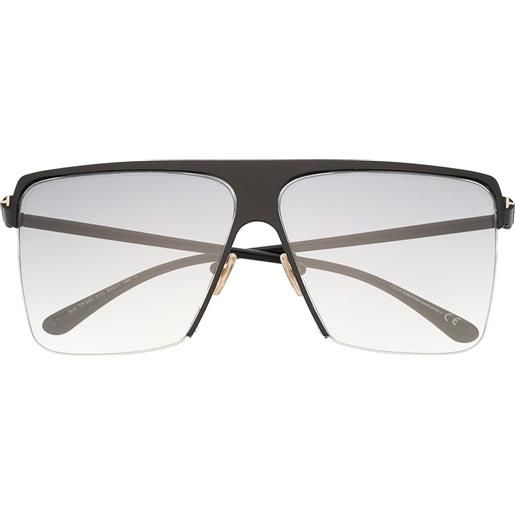 TOM FORD Eyewear occhiali da sole squadrati sofi - nero