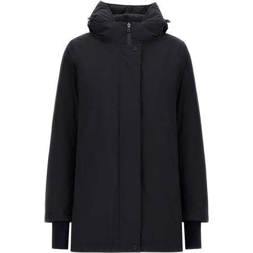 Herno piumino con cappuccio - nero
