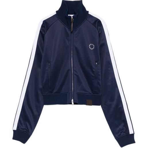 Stella McCartney giacca sportiva a righe - blu