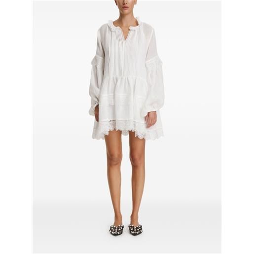 PNK abito corto - bianco