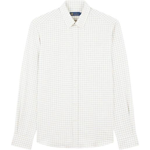 Paul & Shark camicia a quadri - toni neutri