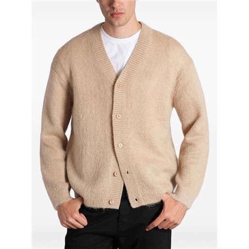 Maison Kitsuné cardigan con bottoni - toni neutri