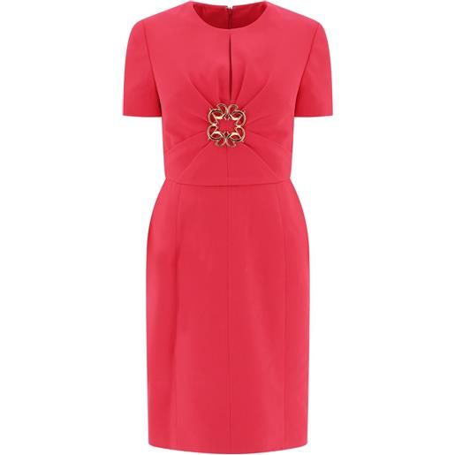 Elie Saab abito a maniche corte - rosso