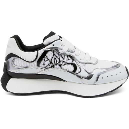 Alexander McQueen sneakers sprint runner - bianco