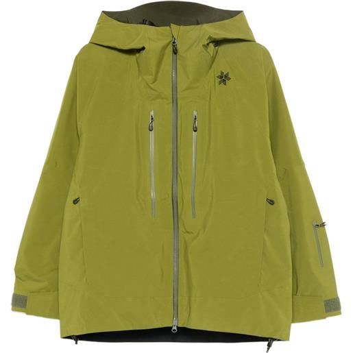 Goldwin giacca impermeabile con cappuccio - verde
