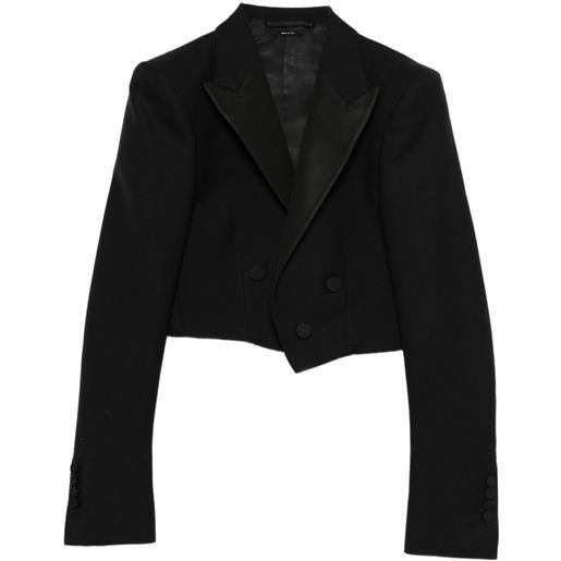 TOM FORD blazer doppiopetto - nero