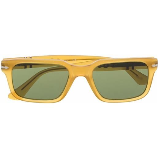Persol occhiali da sole squadrati - giallo