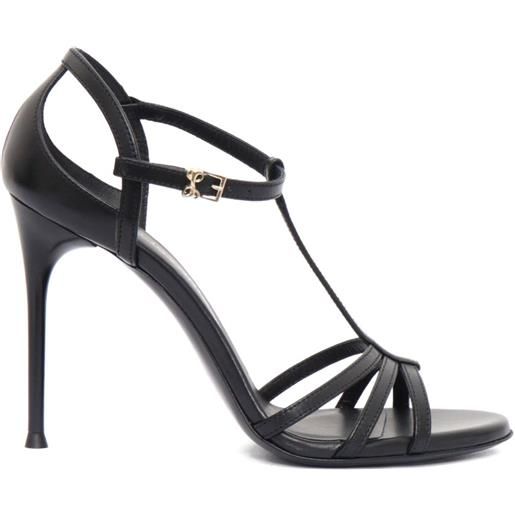 Sergio Levantesi sandali in pelle - nero