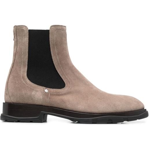 Alexander McQueen stivali chelsea - toni neutri