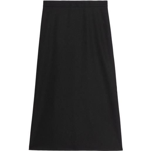 Balenciaga minigonna svasata - nero