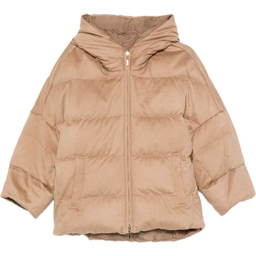Max Mara giacca desiderio con zip - marrone