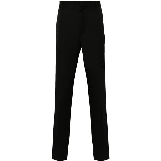 Alexander McQueen pantaloni smoking - nero